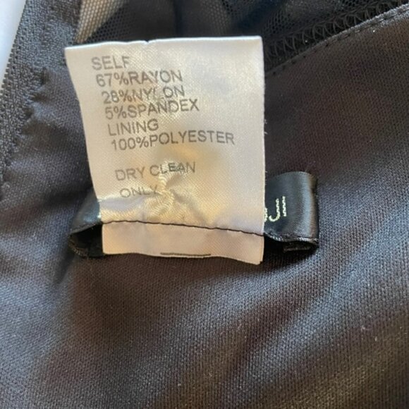 Tadashi Shoji Cocktail Dress LBD Day to Night Black Size Small - Picture 6 of 7